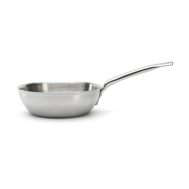 Alchimy panela de saltear arredondada em aço inoxidável, Ø24 cm De Buyer