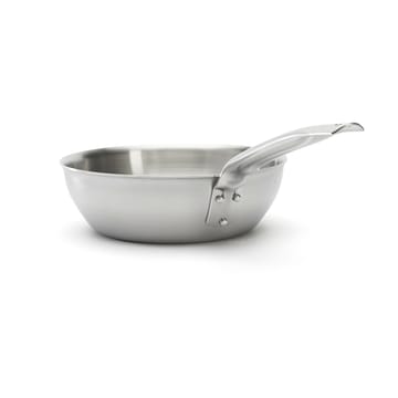 Alchimy panela de saltear arredondada em aço inoxidável - Ø24 cm - De Buyer
