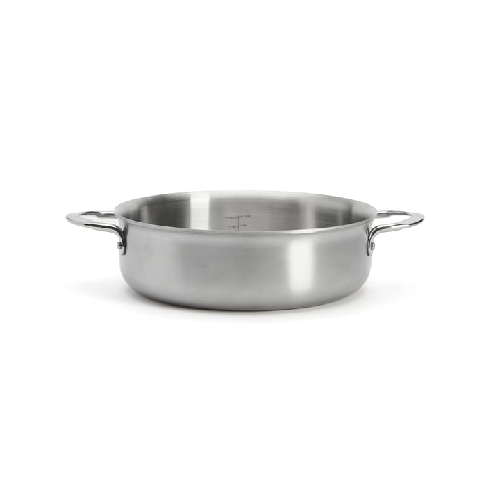 Alchimy panela de saltear reta em aço inoxidável, Ø24 cm De Buyer
