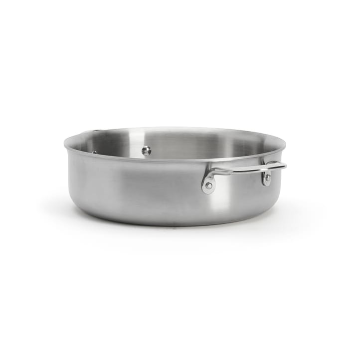 Alchimy panela de saltear reta em aço inoxidável, Ø24 cm De Buyer