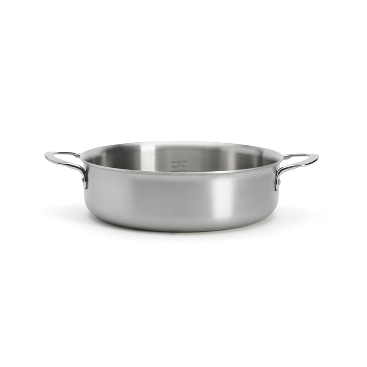 Alchimy panela de saltear reta em aço inoxidável - Ø28 cm - De Buyer