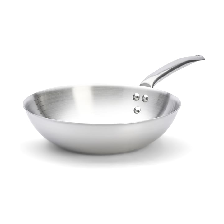 Alchimy wok em aço inoxidável - Ø28 cm - De Buyer