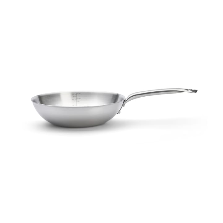 Alchimy wok em aço inoxidável, Ø28 cm De Buyer