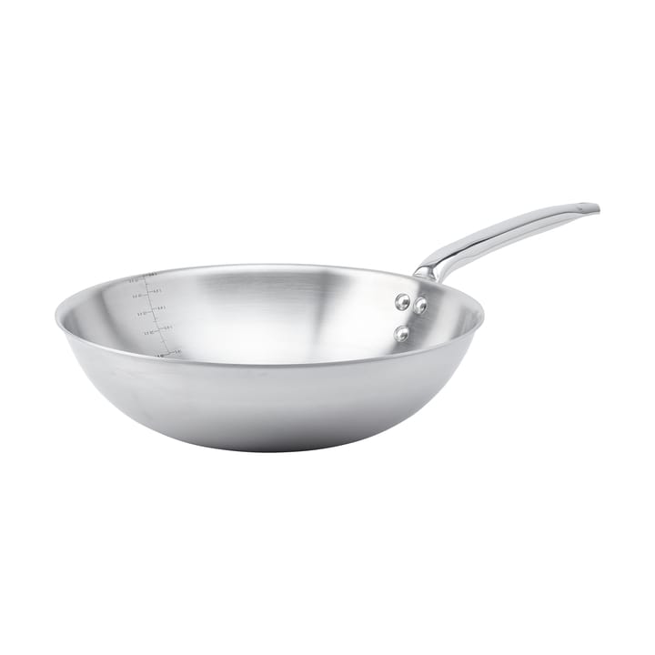 Alchimy wok em aço inoxidável - Ø32 cm - De Buyer