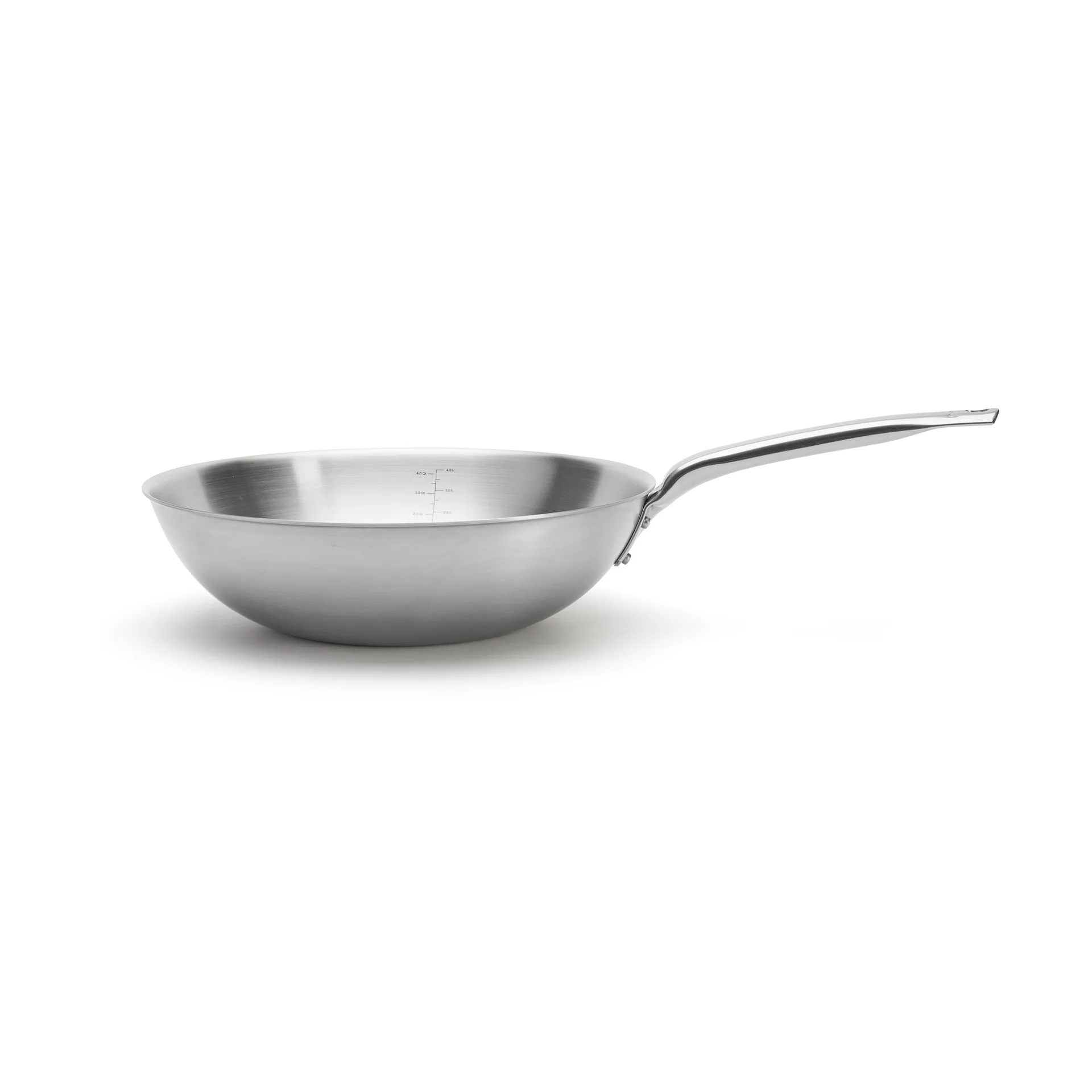 Alchimy wok em aço inoxidável, Ø32 cm De Buyer