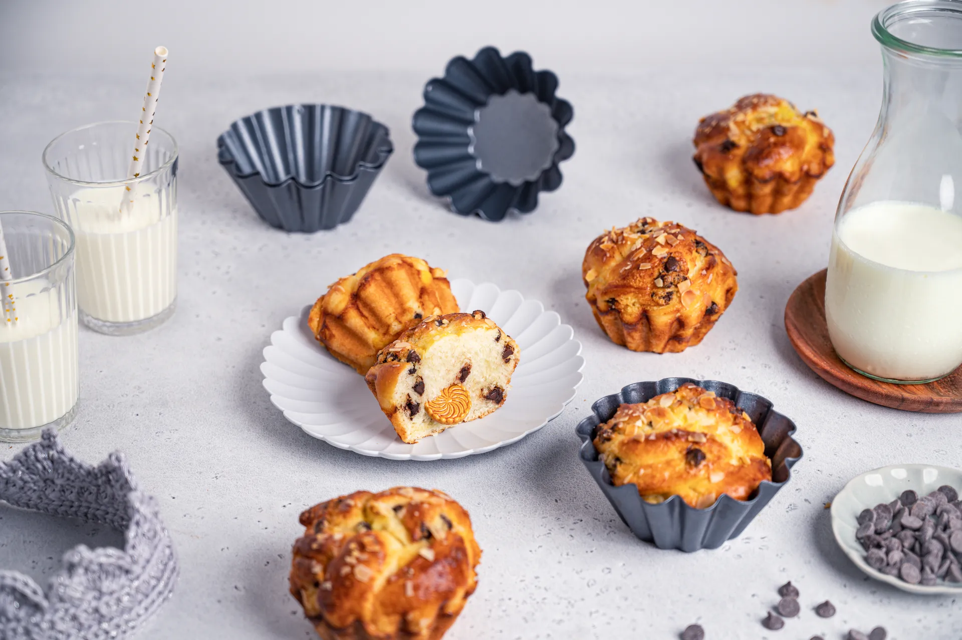 Forma brioche mini De Buyer, Ø10 cm De Buyer