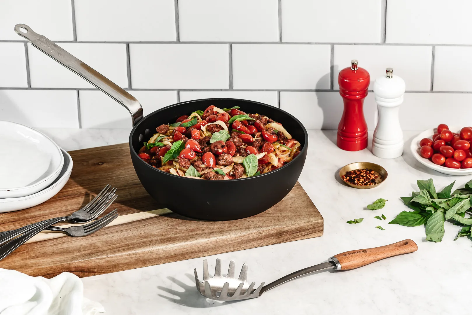 Frigideira de saltear Choc Intense, 24 cm De Buyer