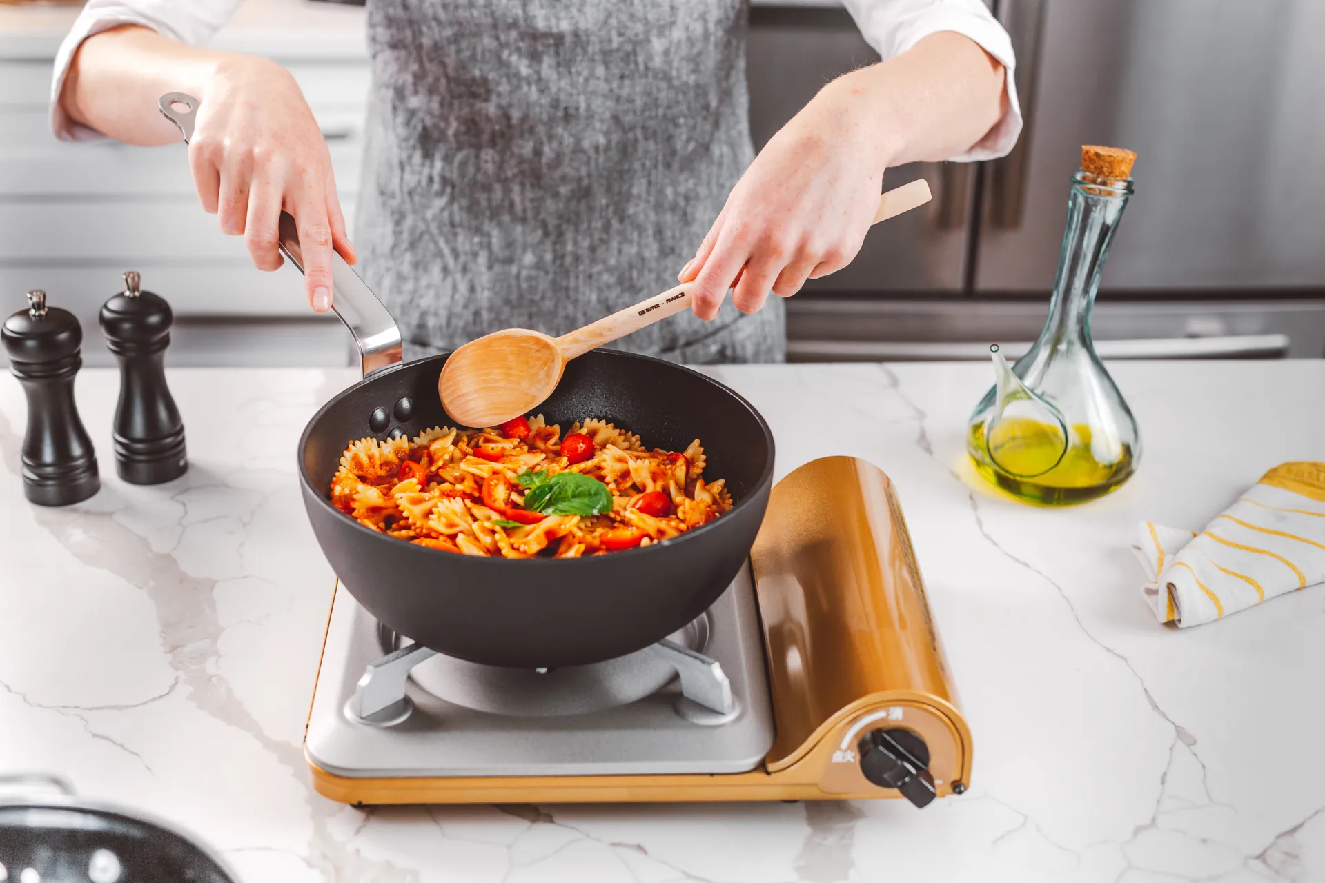 Frigideira de saltear Choc Intense, 28 cm De Buyer