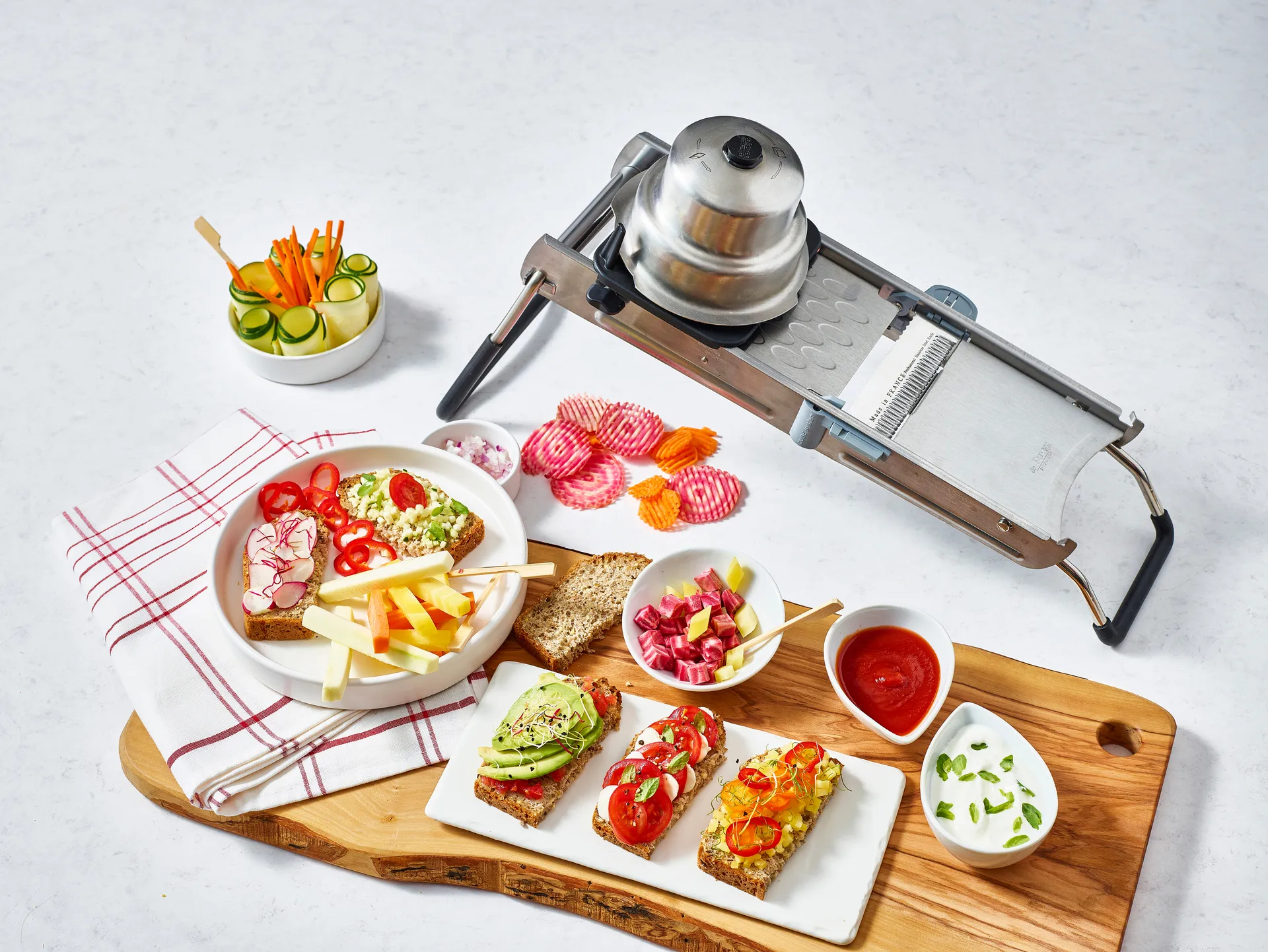 Mandolina De Buyer Revolution, Cinza De Buyer