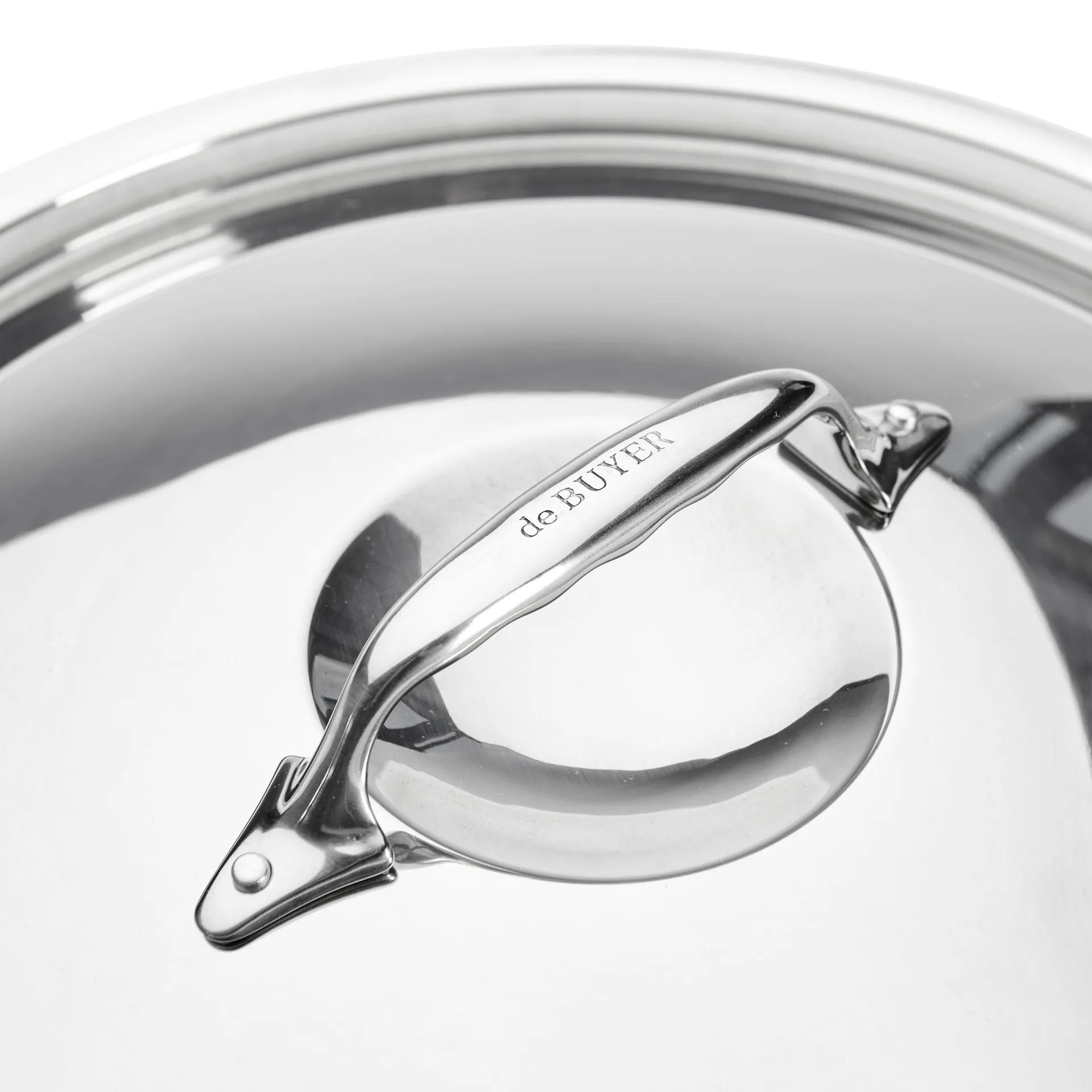 Tampa de aço inoxidável Affinity, 28 cm De Buyer