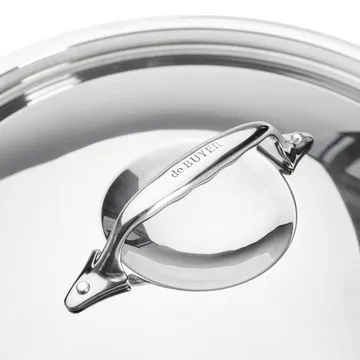 Tampa de aço inoxidável Affinity - 28 cm - De Buyer