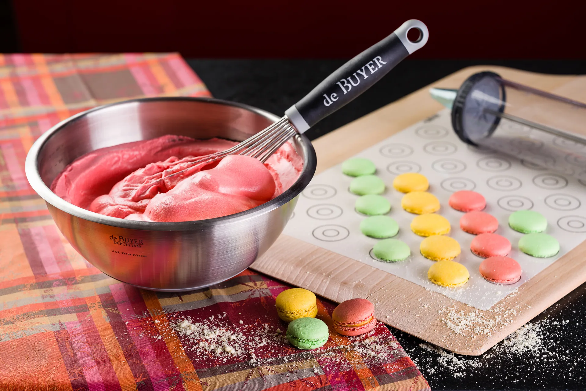 Tigela p/ misturar com base de silicone De Buyer, 3,6 l De Buyer