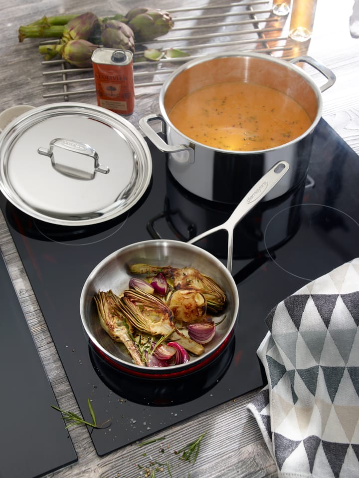 Demeyere 5-Plus panela alta em aço inoxidável, 8 L Demeyere