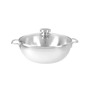 Demeyere Apollo 7 frigideira de servir em aço inoxidável - 4,8 L - Demeyere