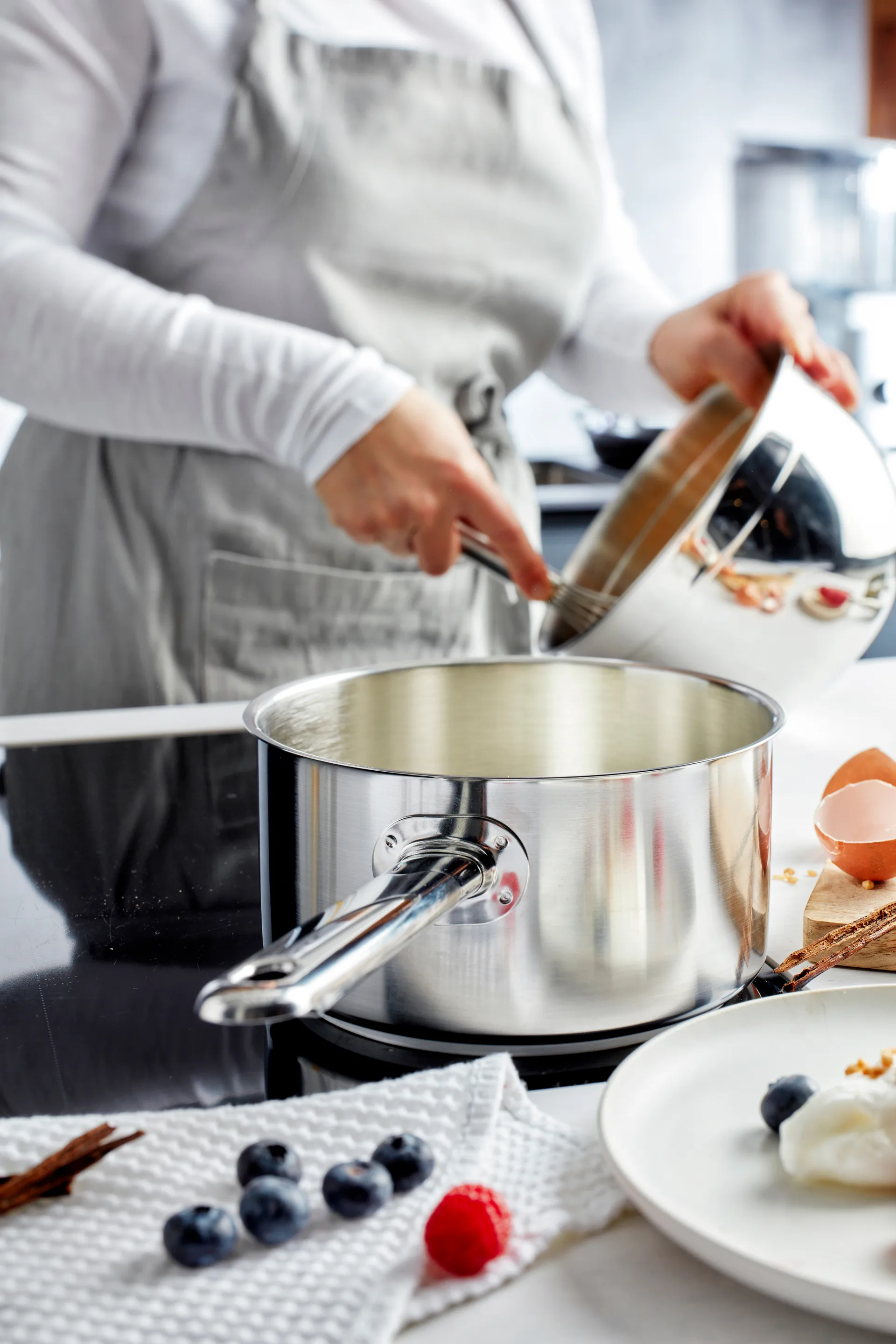 Demeyere Apollo 7 panela em aço inoxidável, 1,5 L Demeyere