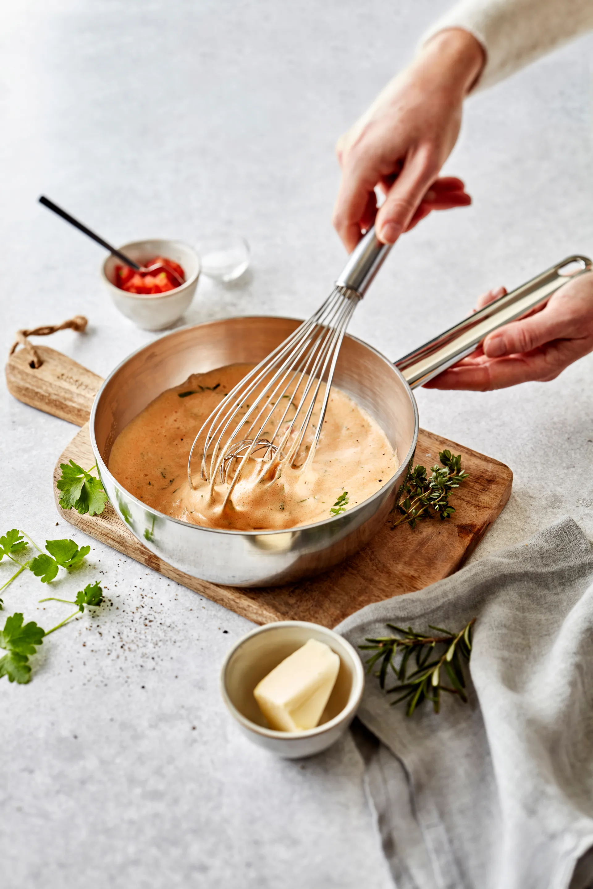 Demeyere Apollo 7 sauteuse em aço inoxidável, Ø22 cm Demeyere