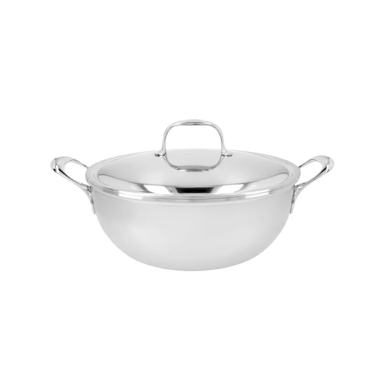 Demeyere Atlantis 7 frigideira de servir em aço inoxidável, 4,8 L Demeyere