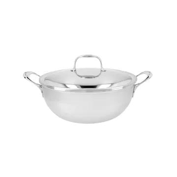 Demeyere Atlantis 7 frigideira de servir em aço inoxidável - 4,8 L - Demeyere