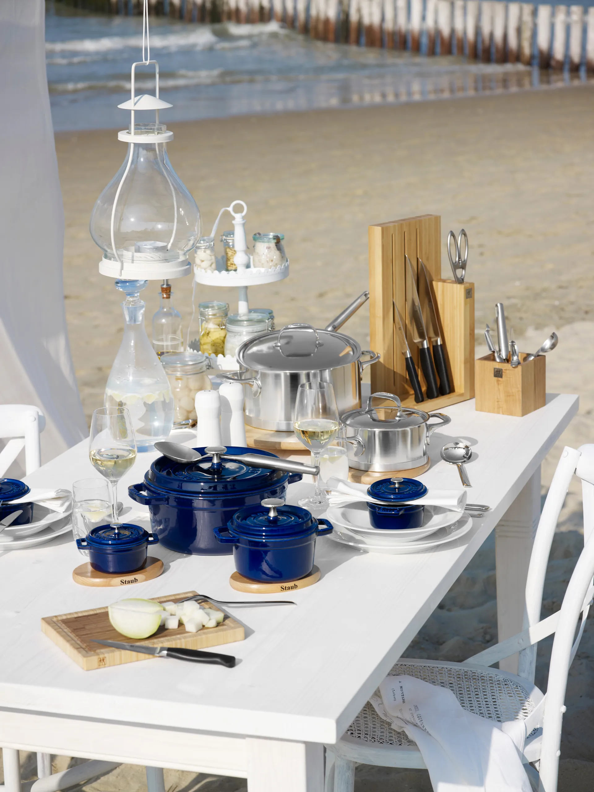 Demeyere Atlantis 7 panela baixa em aço inoxidável, 5,2 L Demeyere