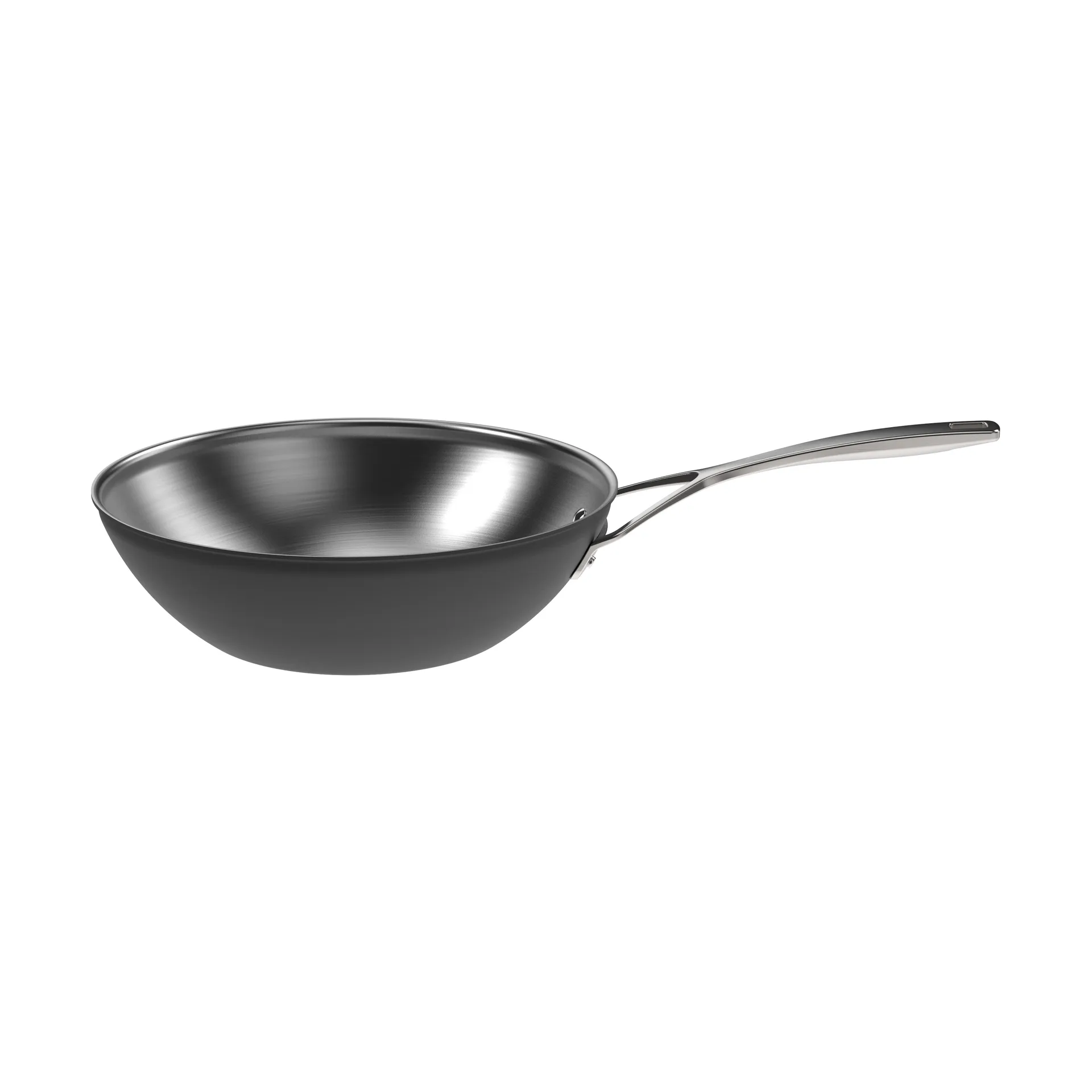 Demeyere Black 5 wok em aço inoxidável, Ø30 cm Demeyere