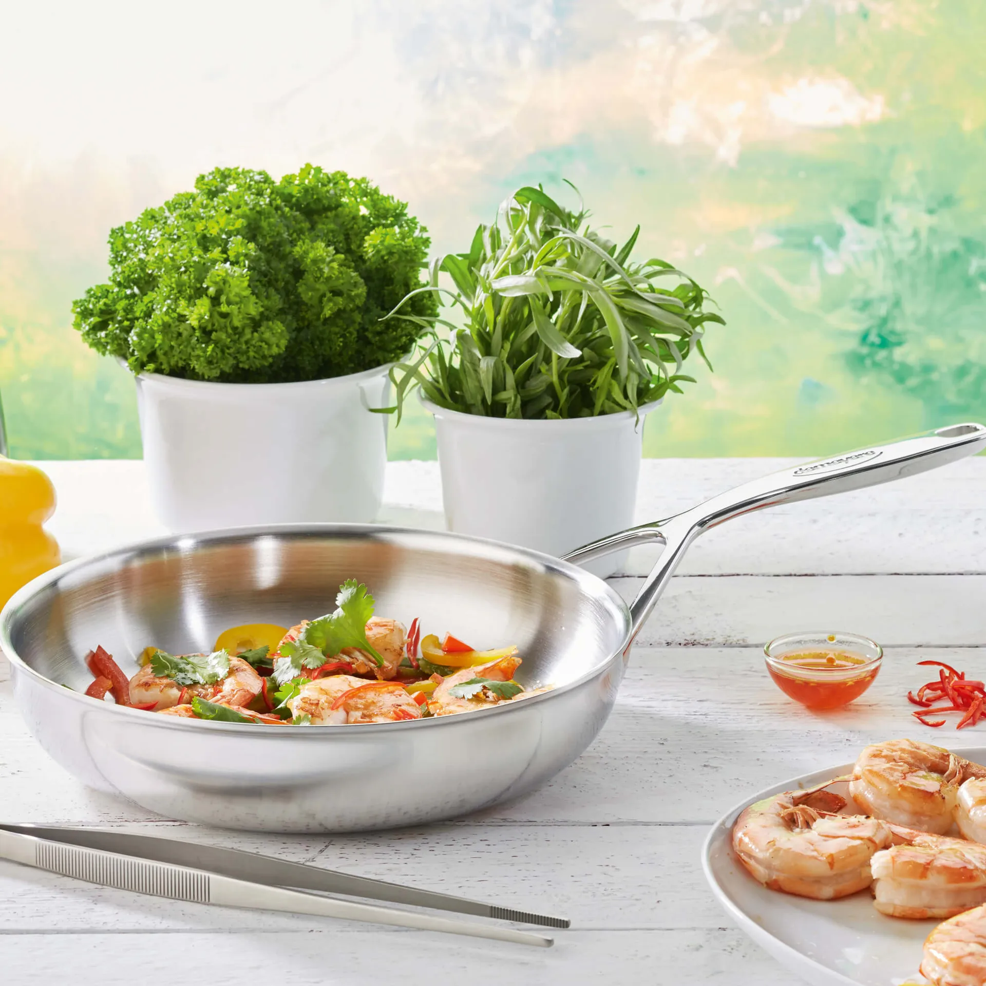 Multiline 7 frigideira em aço inoxidável 7-camadas, Ø24 cm Demeyere