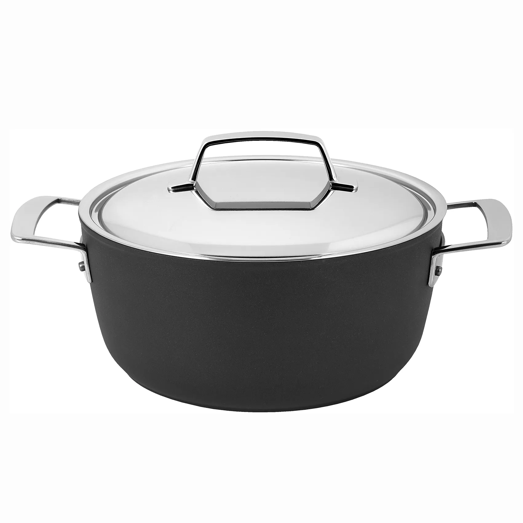 Panela com tampa de aço inoxidável Demeyere Alu Pro, 4,3 l Demeyere