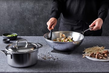 Specialties 5 wok frigideira aço inoxidável 5-camadas - Ø30 cm - Demeyere
