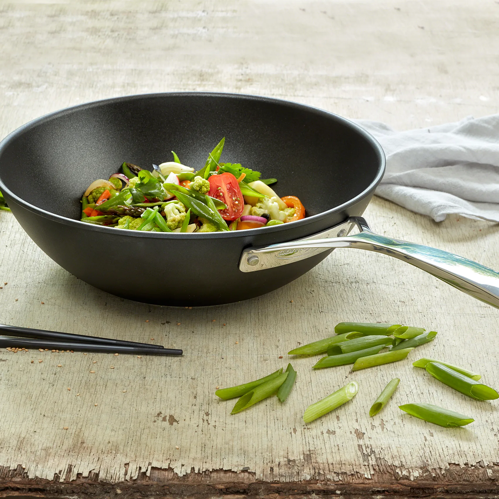 Wok Demeyere Alu Pro, 30 cm Demeyere