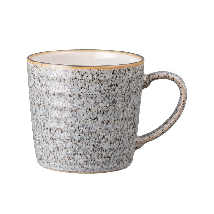 Caneca canelada 40 cl Studio Grey  - Granito - Denby