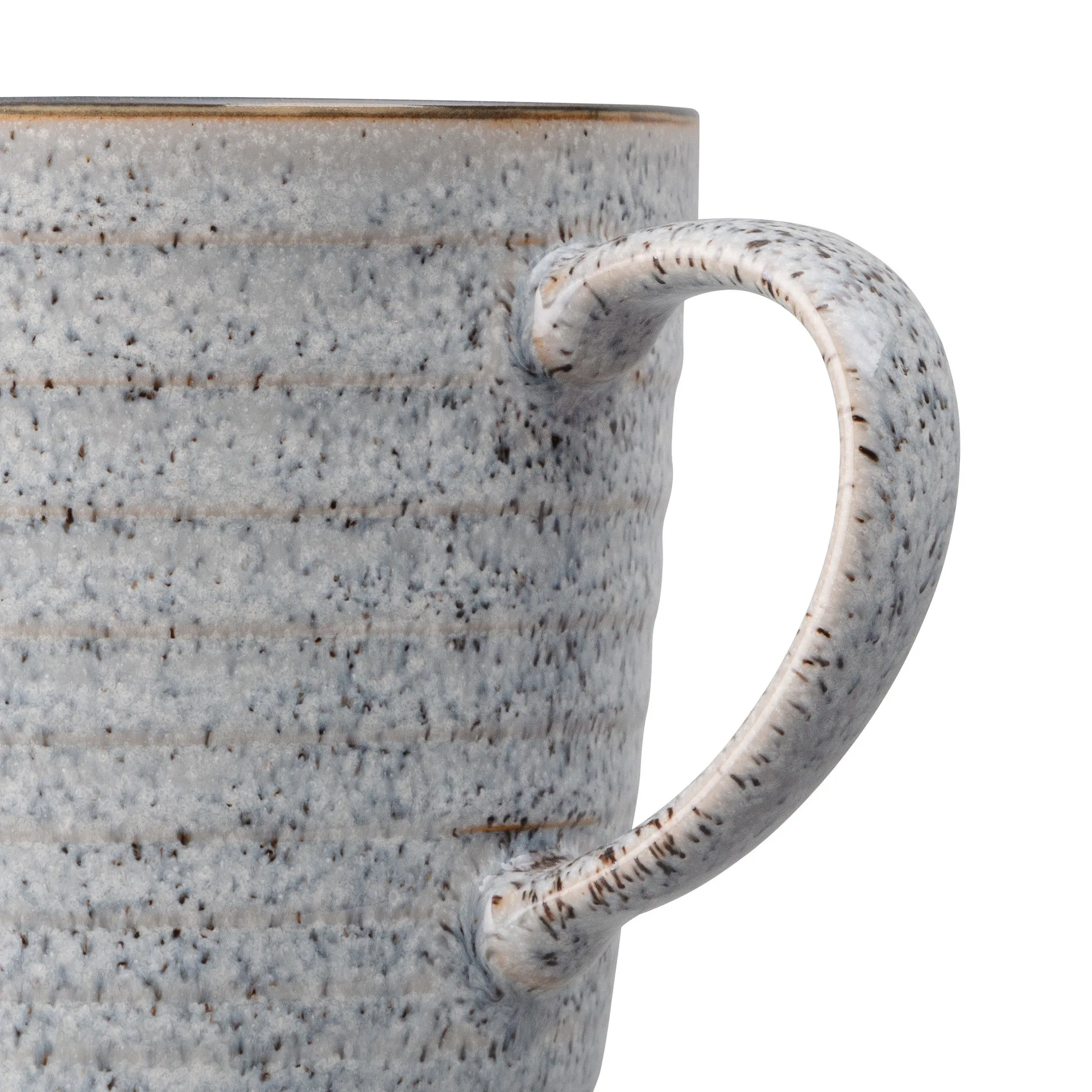 Caneca canelada 40 cl Studio Grey , Granito Denby