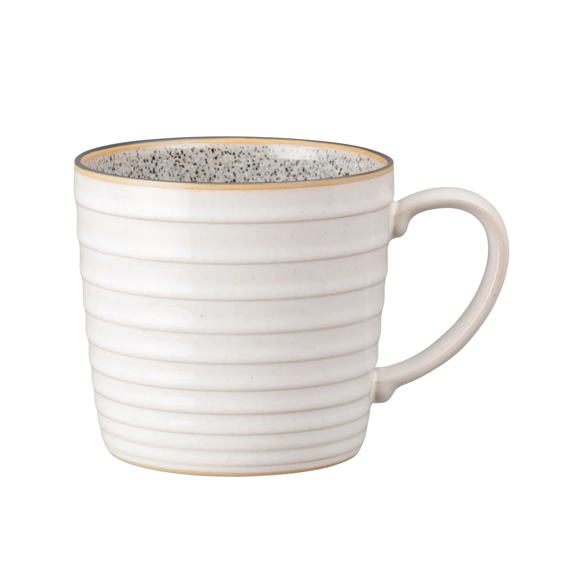 Caneca canelada 40 cl Studio Grey , Quartzo Denby