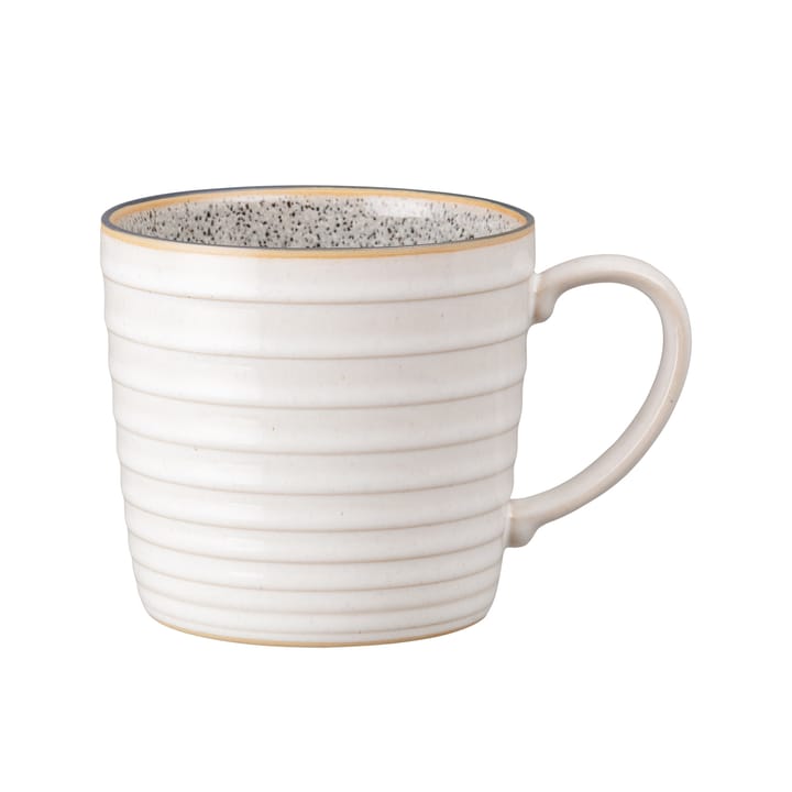 Caneca canelada 40 cl Studio Grey  - Quartzo - Denby