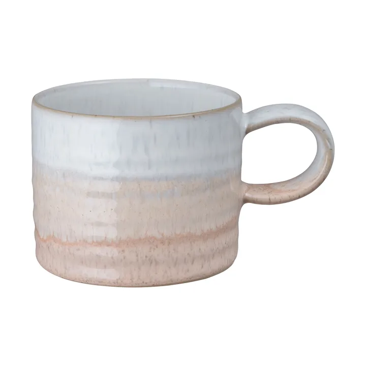 Caneca estriada Kiln Coral - Coral-bege, Ø8,5 cm - Denby