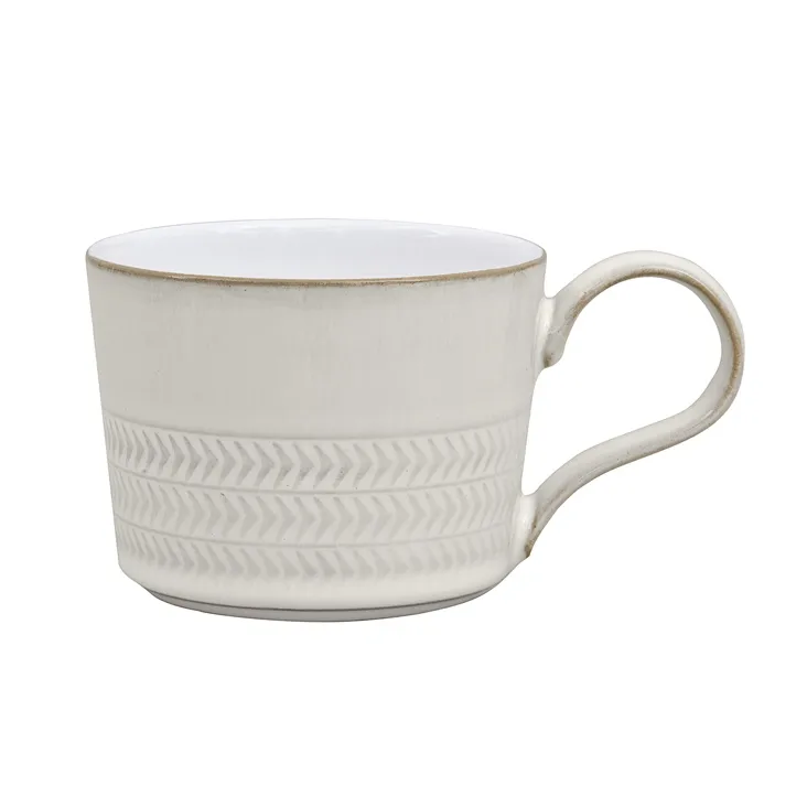 Chávena de chá e café Natural Lona 26 cl, Texturizado Denby