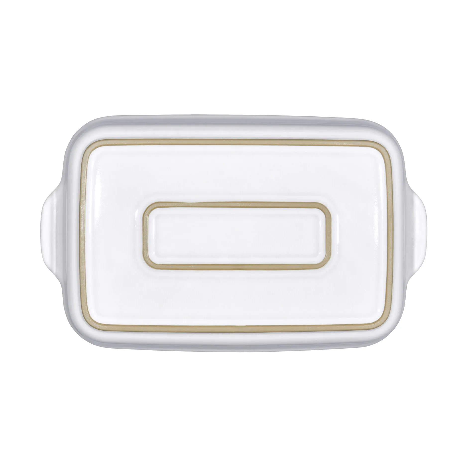 Forma de forno Natural Canvas, Bege, grande, retangular Denby