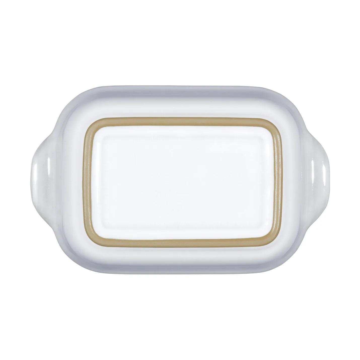 Forma de forno Natural Canvas, Bege, pequeno, retangular Denby