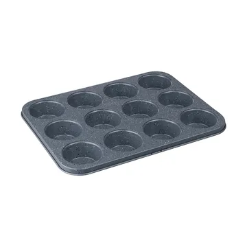 Forma para muffins com acabamento Quantanium - Cinzento, 12 unid. - Denby