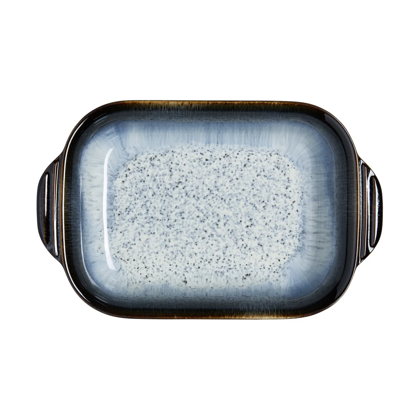 Halo forma para forno, Preto-azul, small, retangular Denby