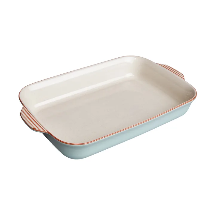 Heritage Pavilion assadeira - Azul-bege, large, retangular - Denby