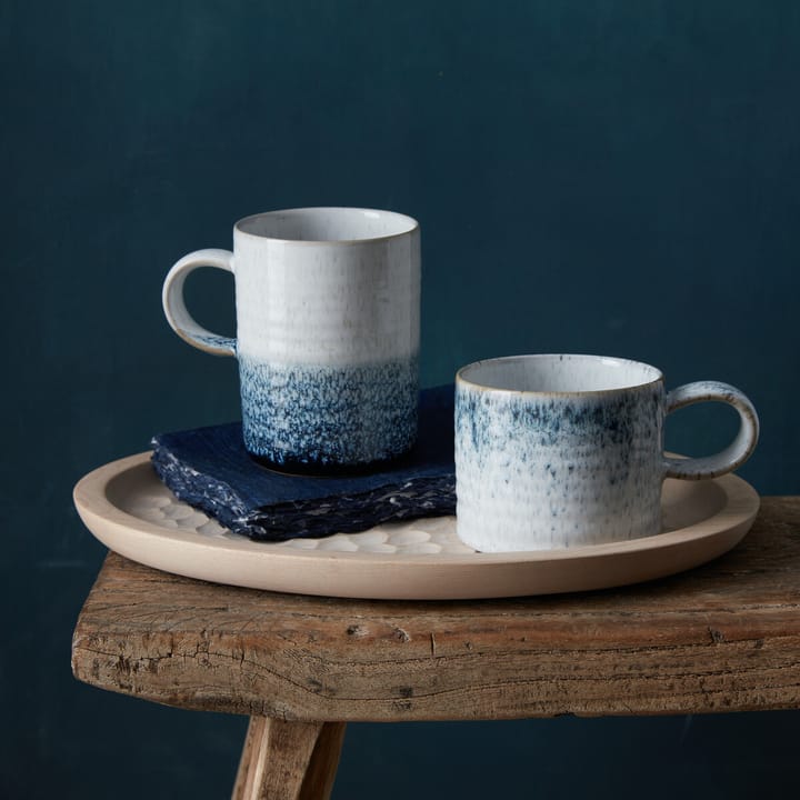 Kiln blue caneca com ranhuras 2 unidades, 41 cl Denby