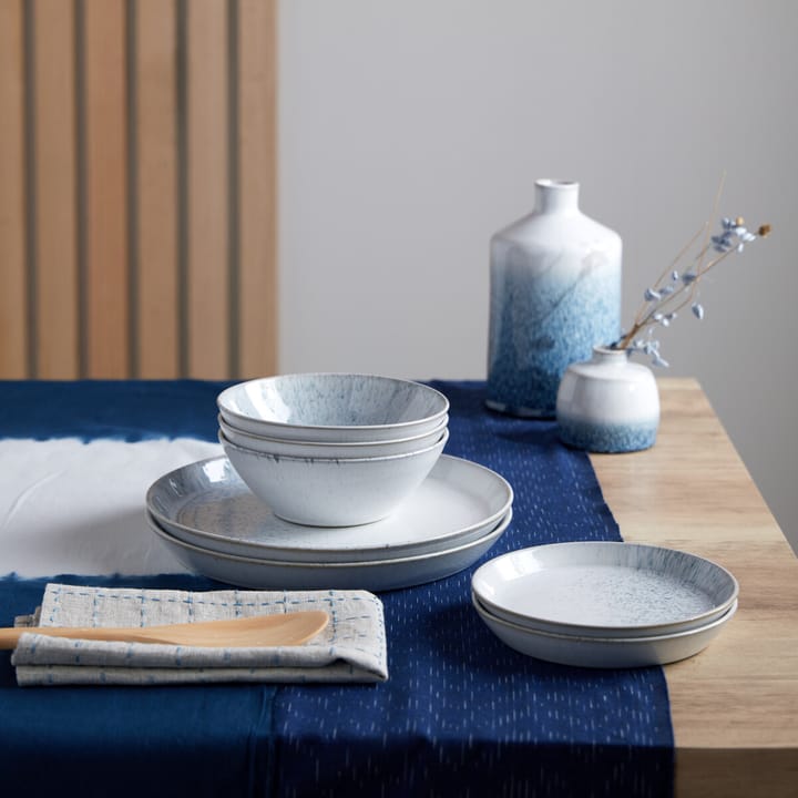 Kiln blue serviço de mesa , 12 peças Denby