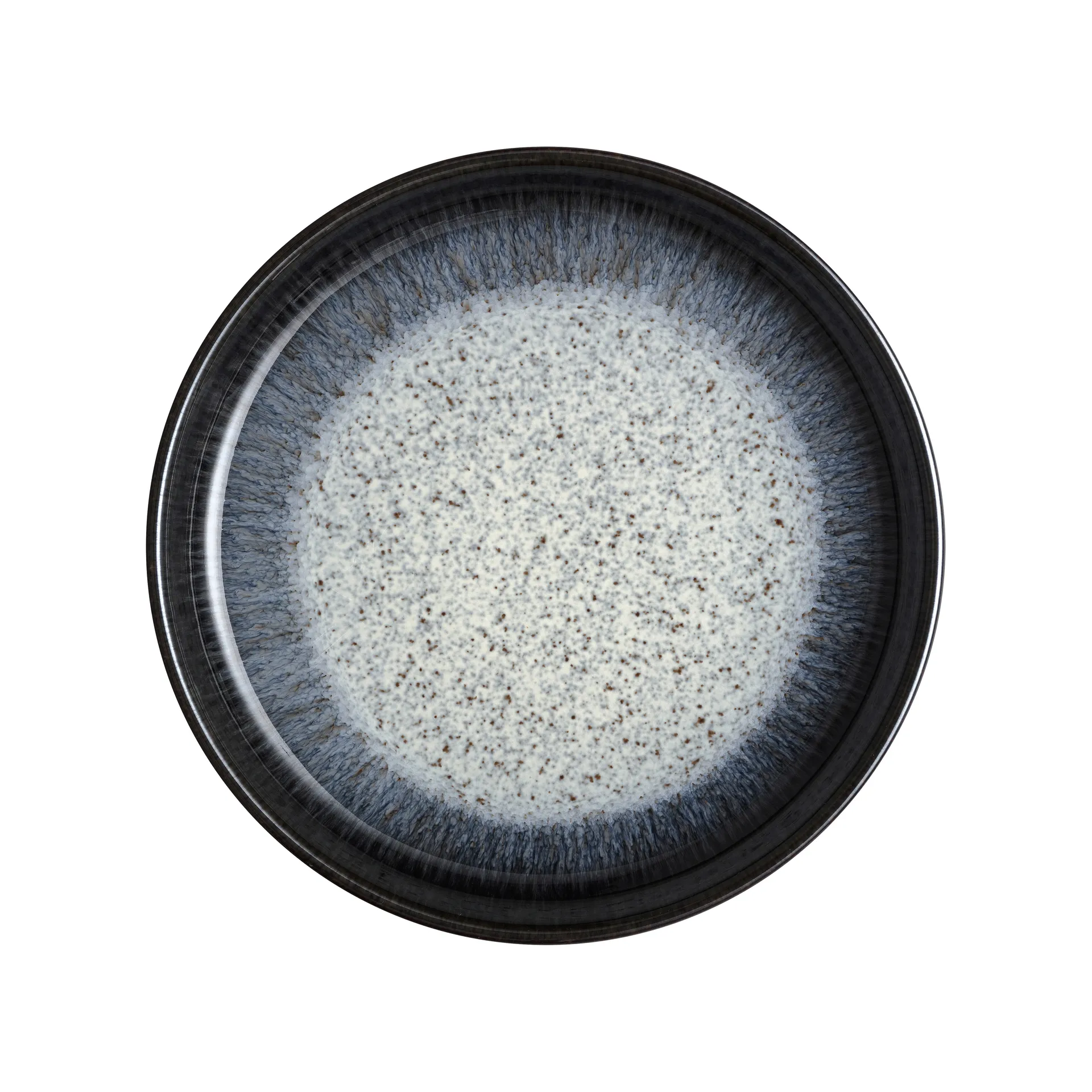 Prato Halo Coupe 17 cm, Azul-cinza-preto Denby