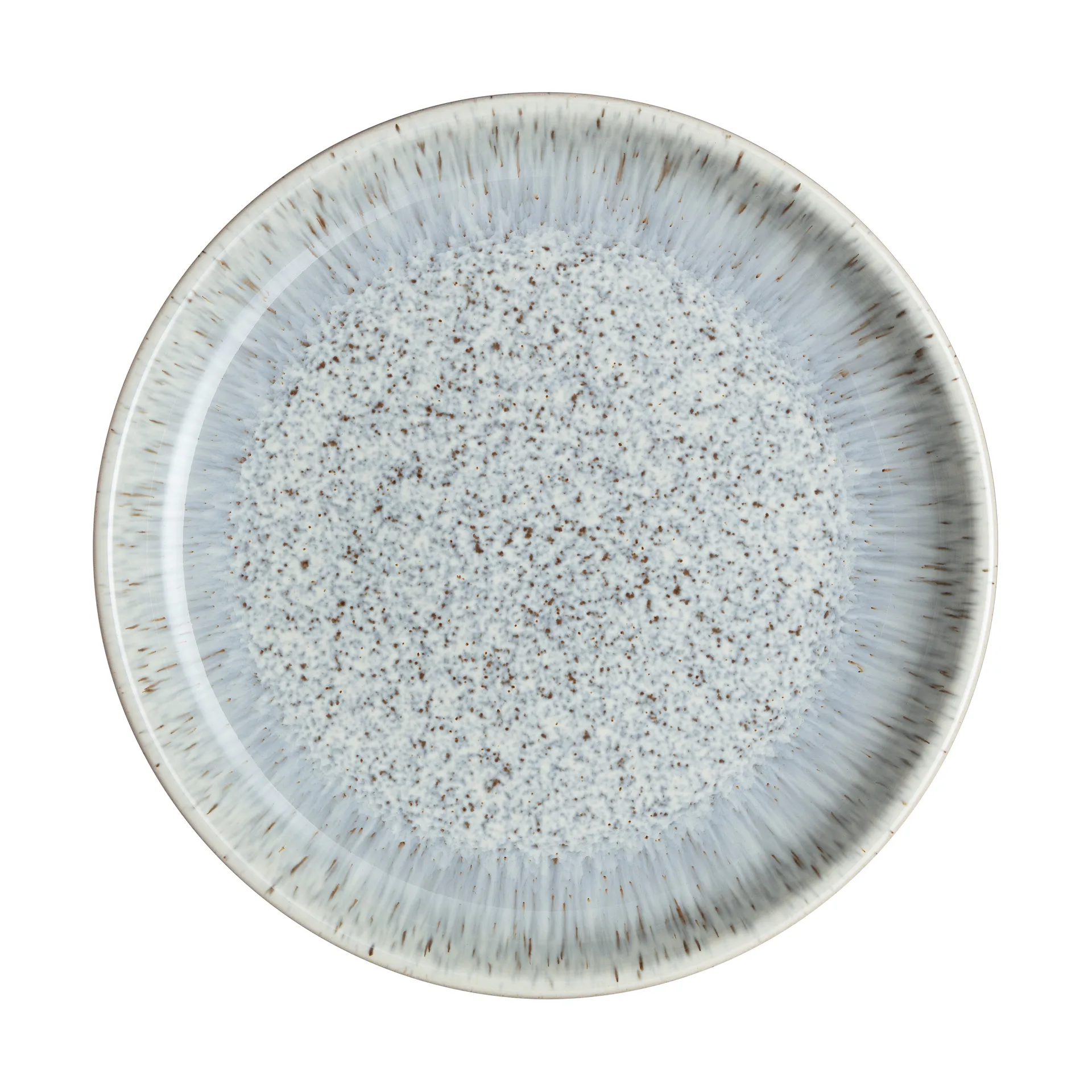 Prato Halo Speckle coupe 21 cm, Cinzento-castanho Denby
