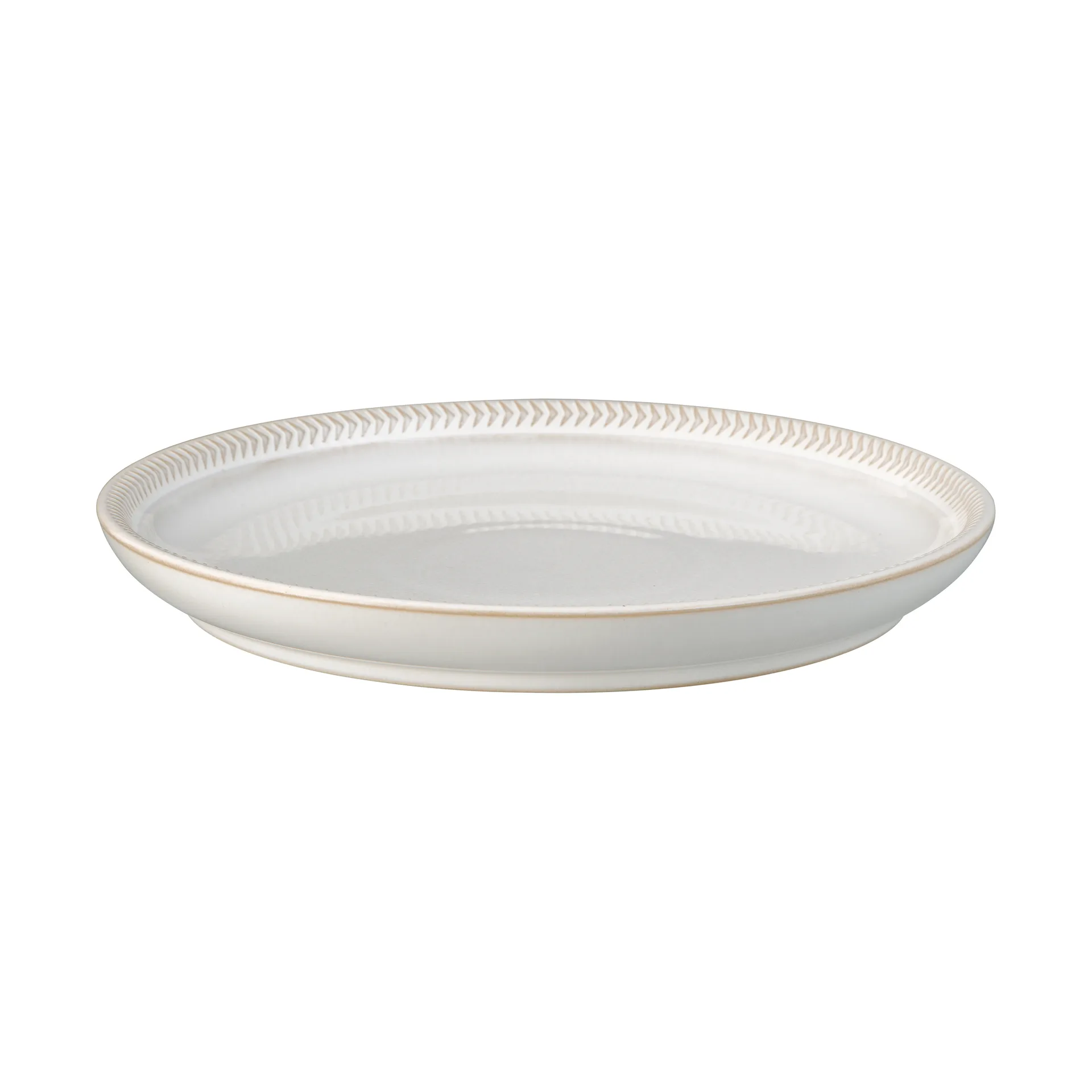 Prato Natural Lona coupe 21 cm, Texturizado Denby