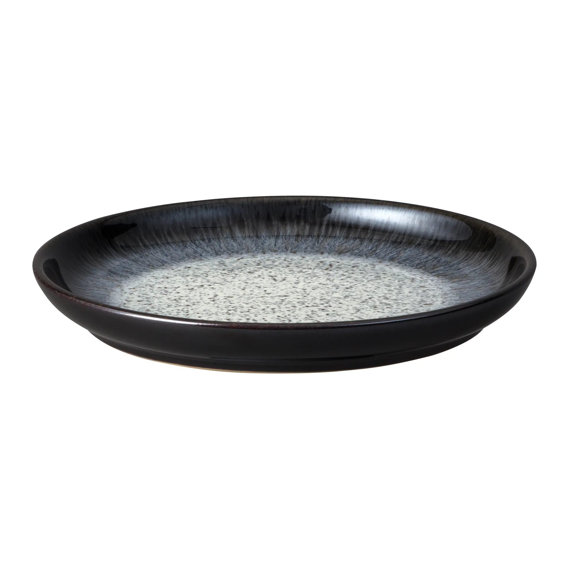 Prato pequeno Halo Coupe 21 cm, Azul-cinza-preto Denby