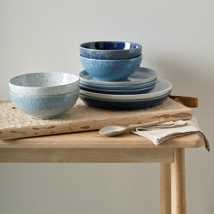 Prato Studio Blue coupe 21 cm, Cobalto Denby