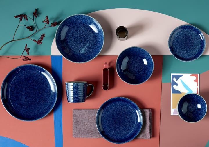 Prato Studio Blue coupe 26 cm, Cobalto Denby