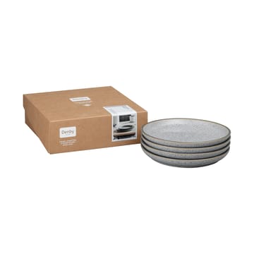 Prato Studio Grey 21 cm 4-unidades  - Granito - Denby