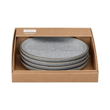 Prato Studio Grey 21 cm 4-unidades  - Granito - Denby