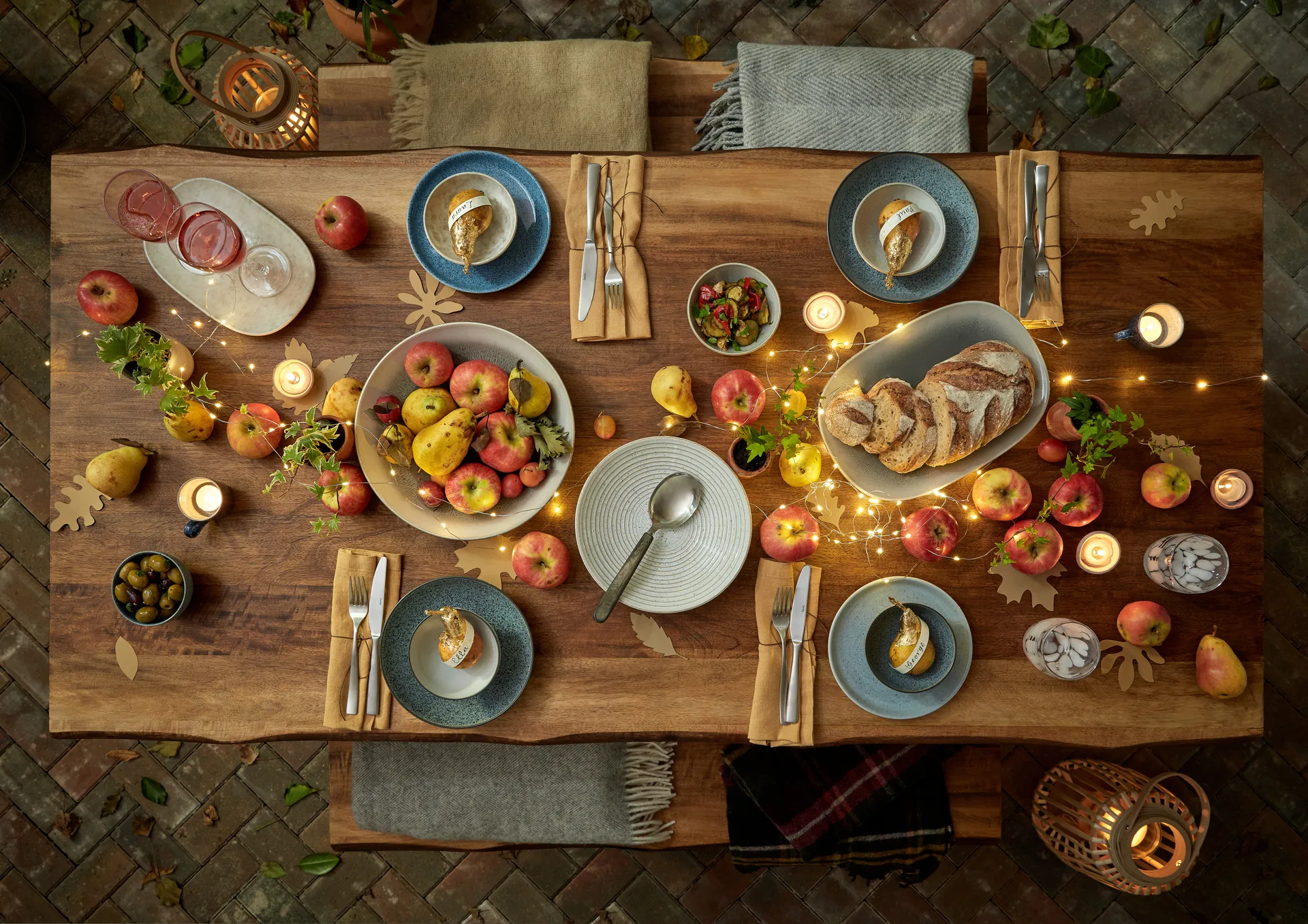 Prato Studio Grey coupe 26 cm 4-unidades, Granito Denby